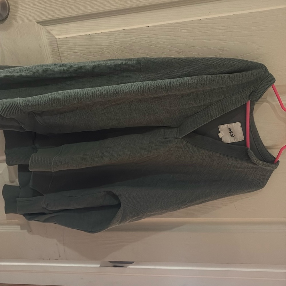 Aerie oversized green tunic top